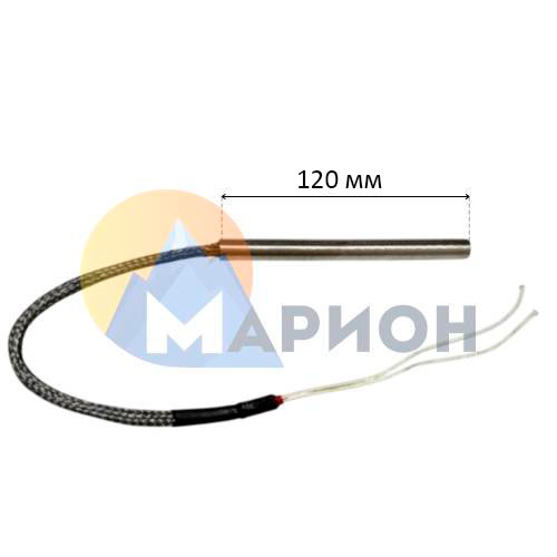 ТЭНП 6.10.200.L.220/410/350 внутр. заделка, мет. оплётка 200мм через кольцо 10х60