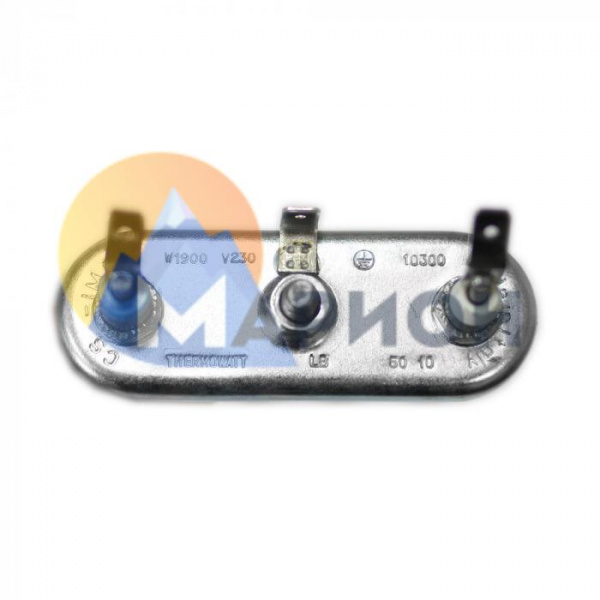 816375 ТЭН 1900W (изогн. A=53, B94, M122, &25°) короткий
